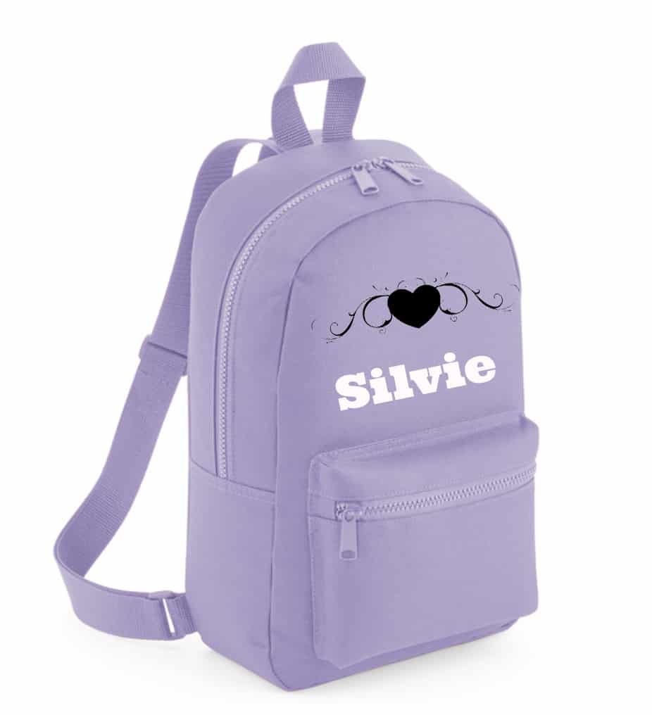 kinderrugtas met naam