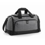 Sporttas met naam Deluxe (grijs)