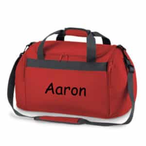 Gepersonaliseerde Sporttas Met Naam Freestyle (Rood)