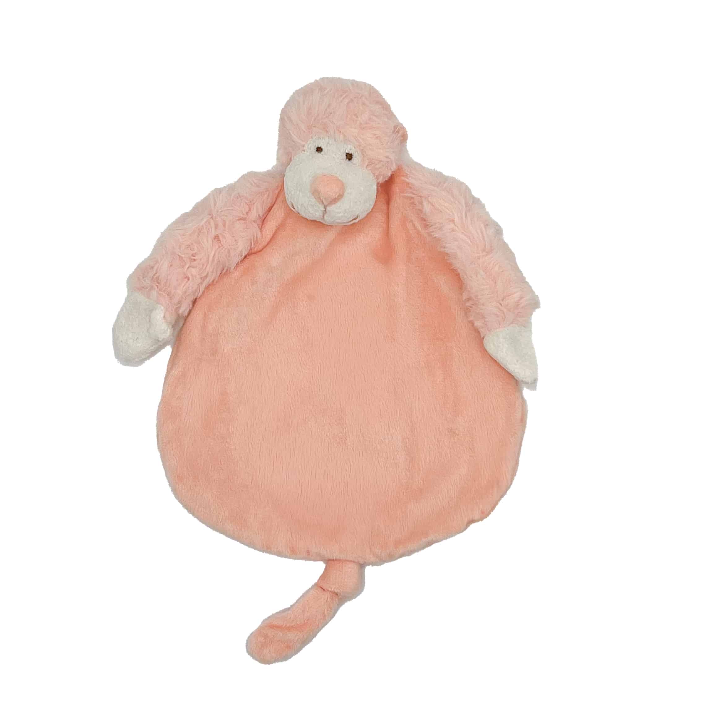 Tutdoekje Slingeraap Peach met naam