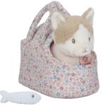 Little Dutch knuffelkat Marley in tas