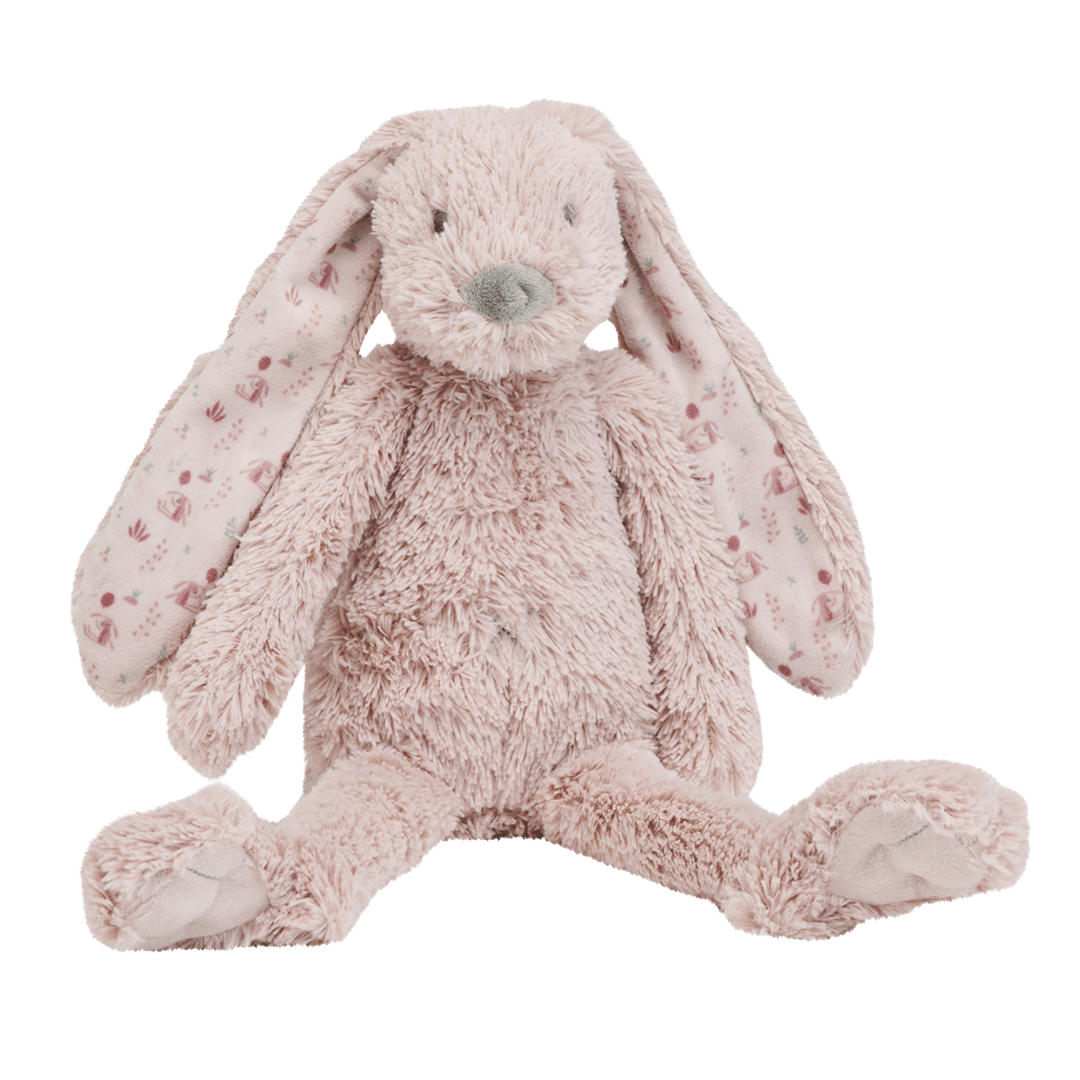 Tiny Old Purple Graphic Rabbit Richie met naam