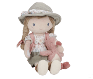 Knuffelpop Ranger Rosa Little Dutch